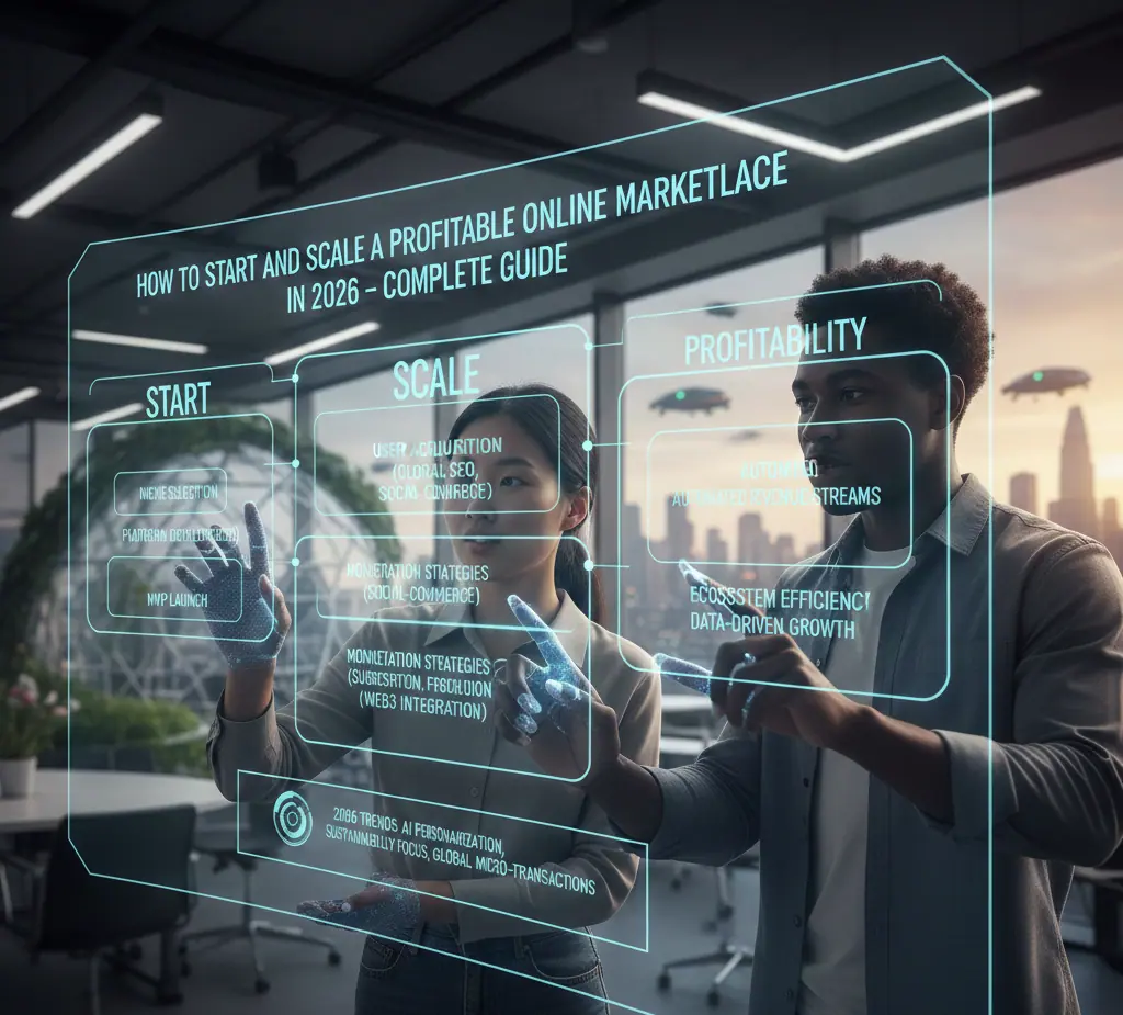 How to Start and Scale a Profitable Online Marketplace Business in 2026